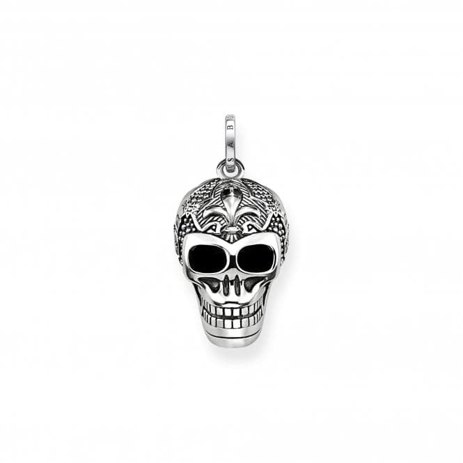 Thomas Sabo Lily Skull Pendant PE771 - 637 - 21Thomas Sabo Sterling SilverPE771 - 637 - 21