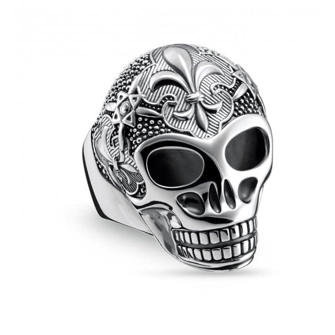 Thomas Sabo Lily Skull Power Ring TR2155 - 637 - 21Thomas Sabo Sterling SilverTR2155 - 637 - 21 - 48