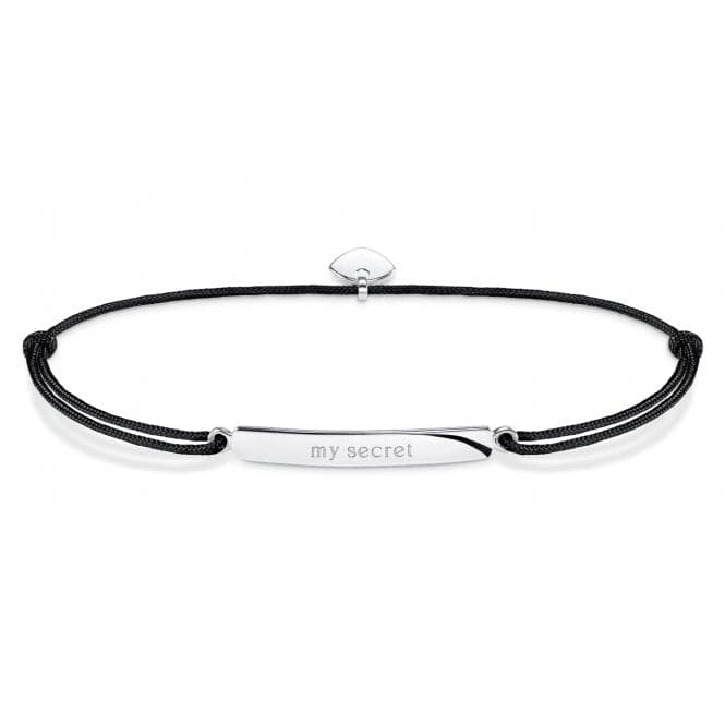 Thomas Sabo Little Secret Classic Black Bracelet LS012 - 173 - 11 - L20vThomas Sabo Little SecretsLS012 - 173 - 11 - L20v