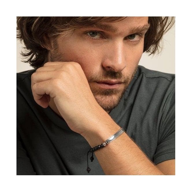 Thomas Sabo Love Bridge Black Bracelet LBA0129 - 811 - 11 - L24vThomas Sabo Love BridgeLBA0129 - 811 - 11 - L24v