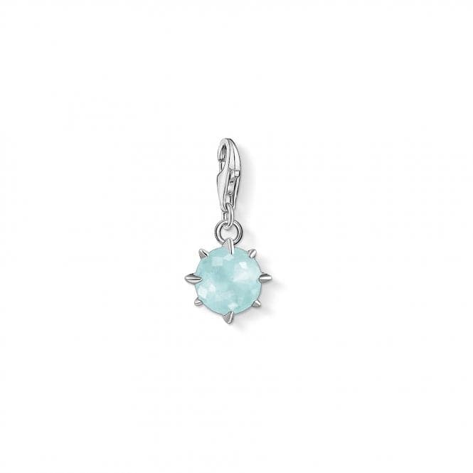 Thomas Sabo Milky Aquamarine March Birthstone Charm 1791 - 694 - 31Thomas Sabo Charm Club1791 - 694 - 31