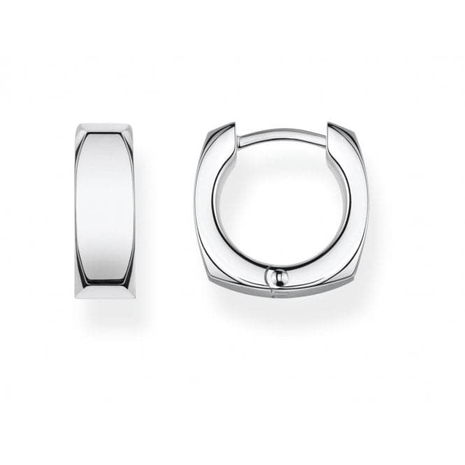 Thomas Sabo Minimalist Silver Hoop Earrings CR650 - 001 - 21Thomas Sabo Sterling SilverCR650 - 001 - 21