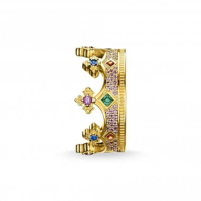 Thomas Sabo Multicoloured Gold Crown Ring TR2265 - 973 - 7Thomas Sabo Sterling SilverTR2265 - 973 - 7 - 60