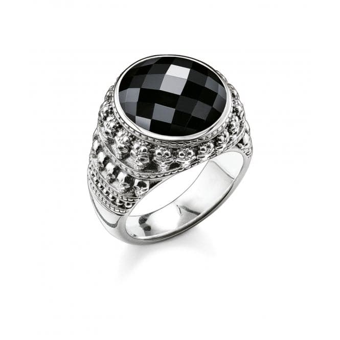 Thomas Sabo Onyx Skulls Ring TR2005 - 024 - 11Thomas Sabo Sterling SilverTR2005 - 024 - 11 - 48