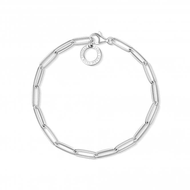 Thomas Sabo Paper Clip Style Charm Bracelet X0253 - 001 - 21Thomas Sabo Charm ClubX0253 - 001 - 21 - L15.5