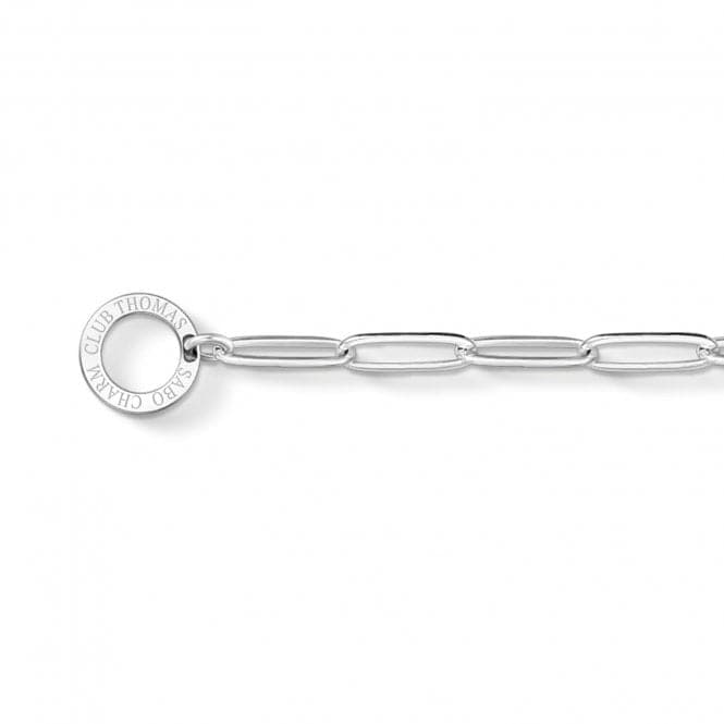 Thomas Sabo Paper Clip Style Charm Bracelet X0253 - 001 - 21Thomas Sabo Charm ClubX0253 - 001 - 21 - L15.5