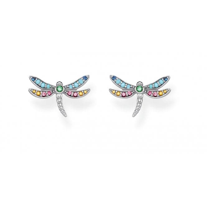 Thomas Sabo Paradise Colours Silver Dragonfly Ear studs H2051 - 314 - 7Thomas Sabo Sterling SilverH2051 - 314 - 7