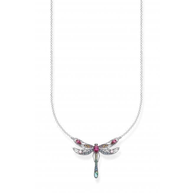 Thomas Sabo Paradise Silver Dragonfly Necklace KE1838 - 998 - 7 - L45vThomas Sabo Sterling SilverKE1838 - 998 - 7 - L45v