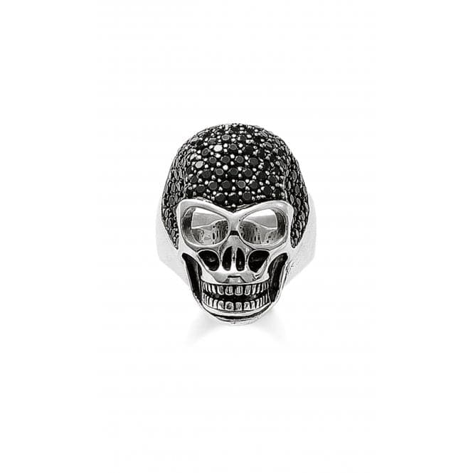 Thomas Sabo Pavé Skull Ring TR1705 - 051 - 11Thomas Sabo Sterling SilverTR1705 - 051 - 11 - 50