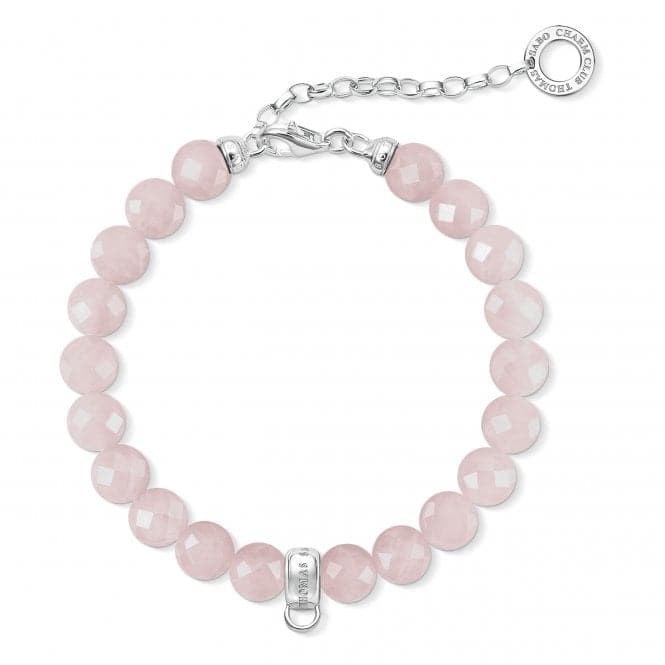 Thomas Sabo Pink Sterling Silver Bracelet X0227 - 034 - 9Thomas Sabo Charm ClubX0227 - 034 - 9 - L18.5v