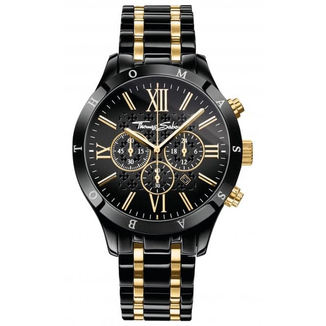 Thomas Sabo Rebel At Heart Mens Chronograph Watch WA0264 - 278 - 203Thomas Sabo WatchesWA0264 - 278 - 203