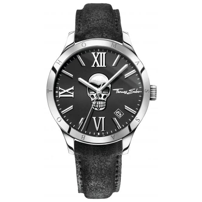 Thomas Sabo Rebel At Heart Stainless Steel Black Watch WA0210 - 218 - 203Thomas Sabo WatchesWA0210 - 218 - 203