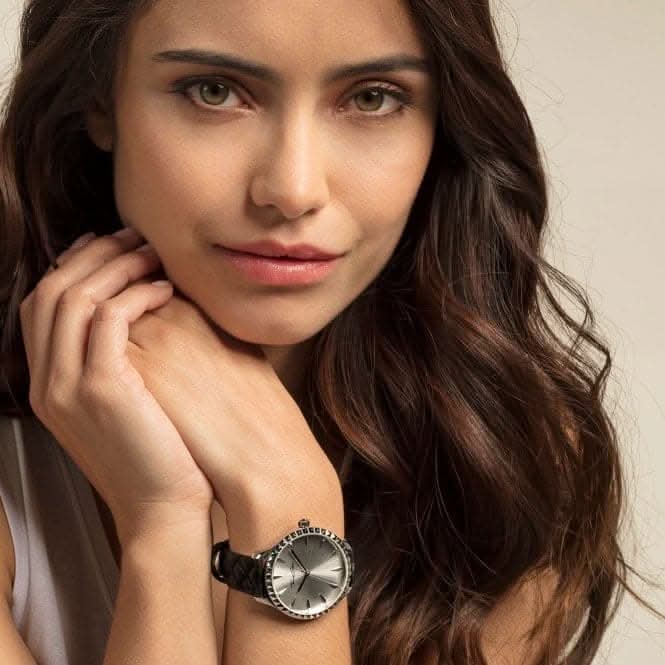 Thomas Sabo Rebel At Heart Steel Black Pyramid Watch WA0320 - 203 - 201Thomas Sabo WatchesWA0320 - 203 - 201
