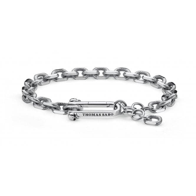 Thomas Sabo Rebel Iconic Chain Bracelet A1789 - 637 - 21 - L20vThomas Sabo Sterling SilverA1789 - 637 - 21 - L20v