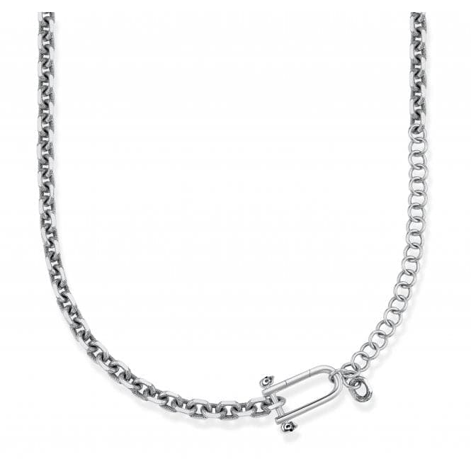 Thomas Sabo Rebel Iconic Skull Chain Necklace KE1796 - 637 - 21Thomas Sabo Sterling SilverKE1796 - 637 - 21 - L55v