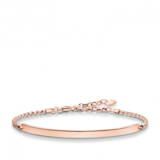 Thomas Sabo Rose Gold Plated Bracelet LBA0008 - 415 - 12Thomas Sabo Love BridgeLBA0008 - 415 - 12 - L18v