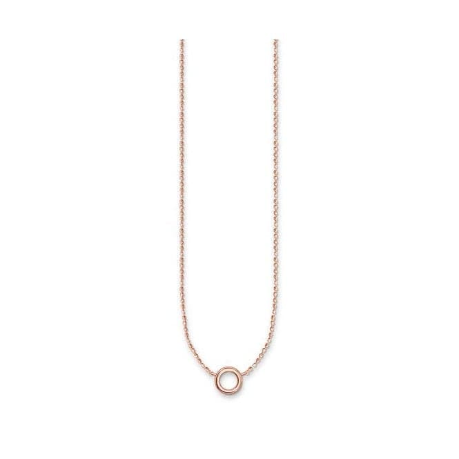 Thomas Sabo Rose Gold Plated Charm Club Necklace X0240 - 415 - 40Thomas Sabo Charm ClubX0240 - 415 - 40