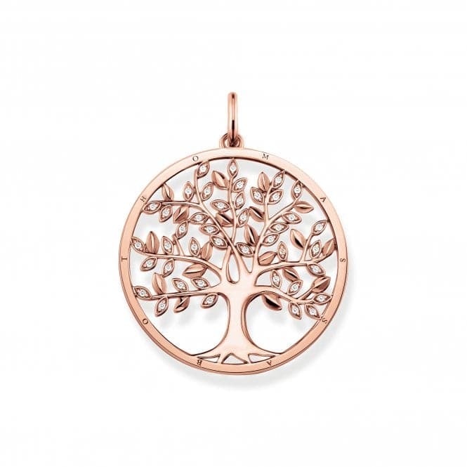 Thomas Sabo Rose Gold Plated Tree of Love Pendant PE759 - 416 - 14Thomas Sabo Sterling SilverPE759 - 416 - 14