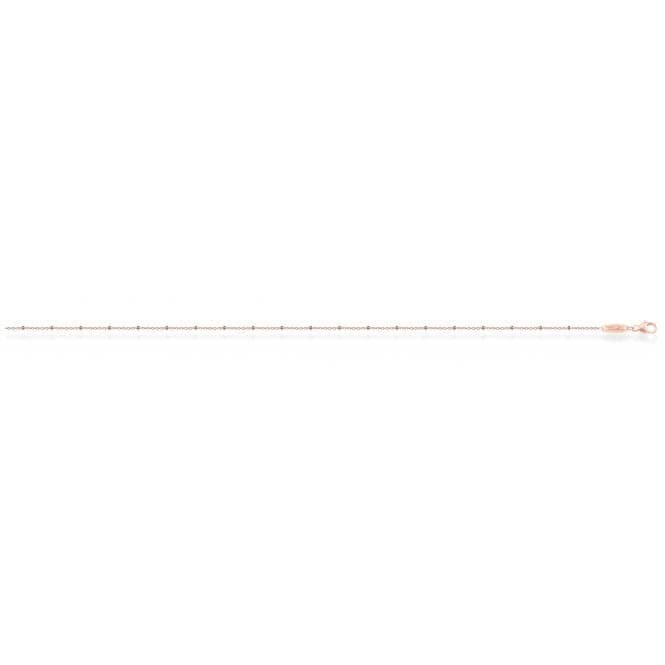 Thomas Sabo Rose Gold Round Belcher Chain KE1890 - 415 - 40Thomas Sabo Sterling SilverKE1890 - 415 - 40 - L90