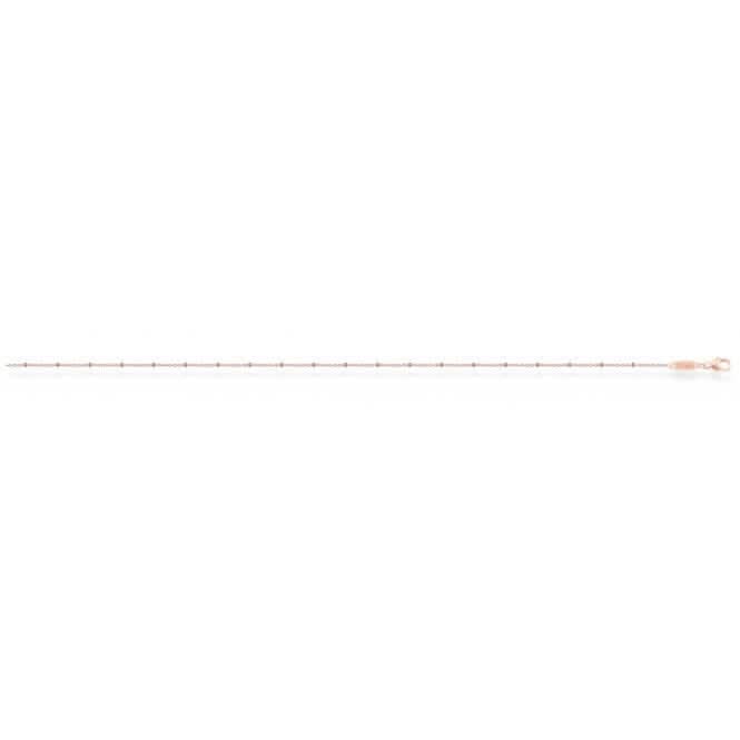 Thomas Sabo Rose Gold Round Belcher Chain KE1890 - 415 - 40Thomas Sabo Sterling SilverKE1890 - 415 - 40 - L90
