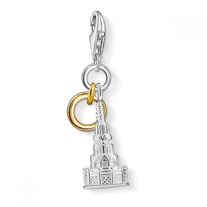 Thomas Sabo Silver Beautiful Fountain Nuremberg Charm 1157 - 413 - 12Thomas Sabo Charm Club1157 - 413 - 12