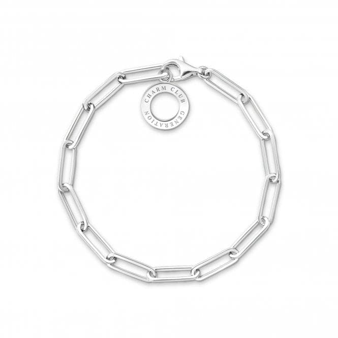 Thomas Sabo Silver Large Link Charm Bracelet X0259 - 001 - 21Thomas Sabo Charm ClubX0259 - 001 - 21 - L17