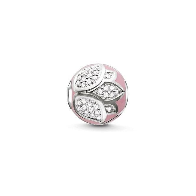 Thomas Sabo Silver Pink Lotus Blossom Karma Bead K0203 - 041 - 9Thomas Sabo Karma BeadsK0203 - 041 - 9