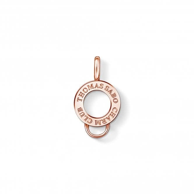 Thomas Sabo Silver Rose Gold Plated Charm Carrier X0242 - 415 - 12Thomas Sabo Charm ClubX0242 - 415 - 12