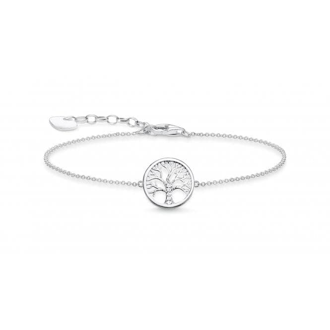 Thomas Sabo Silver Tree of Love Bracelet A1828 - 051 - 14 - L19vThomas Sabo Sterling SilverA1828 - 051 - 14 - L19v