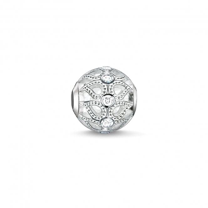 Thomas Sabo Silver White Zirconia Karma Bead K0137 - 051 - 14Thomas Sabo Karma BeadsK0137 - 051 - 14