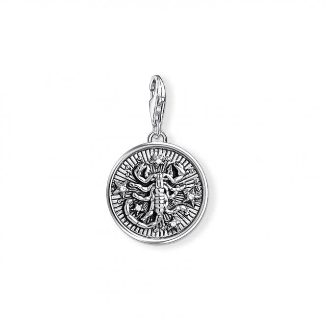 Thomas Sabo Silver Zirconia Vintage Scorpio Zodiac Charm 1647 - 643 - 21Thomas Sabo Charm Club1647 - 643 - 21