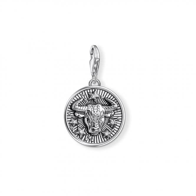 Thomas Sabo Silver Zirconia Vintage Taurus Zodiac Charm 1641 - 643 - 21Thomas Sabo Charm Club1641 - 643 - 21