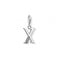 Thomas Sabo Silver Zirconia Vintage X Letter Charm 1604 - 643 - 21Thomas Sabo Charm Club1604 - 643 - 21