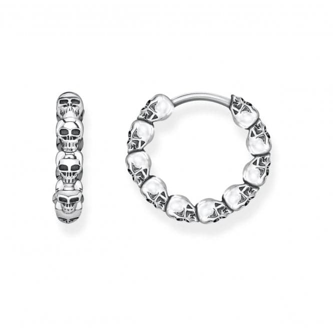 Thomas Sabo Skull Mini Hoops CR619 - 637 - 21Thomas Sabo Sterling SilverCR619 - 637 - 21