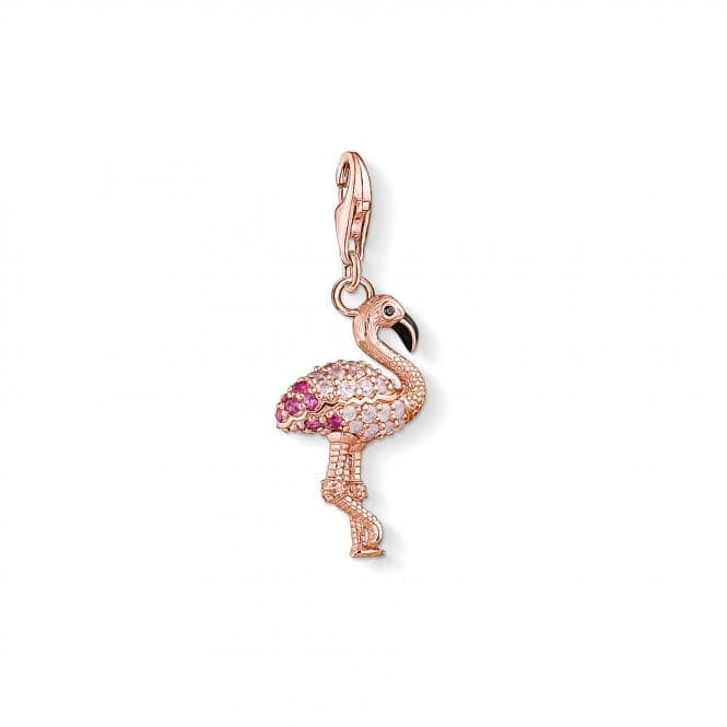 Thomas Sabo Sterling Silver 3D Pink Flamingo Charm 1518 - 384 - 9Thomas Sabo Charm Club1518 - 384 - 9