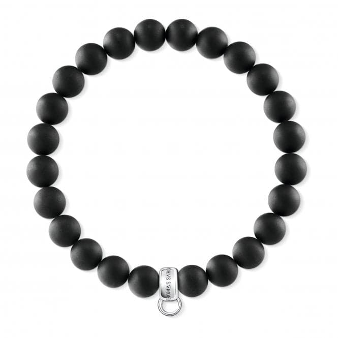 Thomas Sabo Sterling Silver Black Charm Bracelet X0219 - 023 - 11Thomas Sabo Charm ClubX0219 - 023 - 11 - L15,5