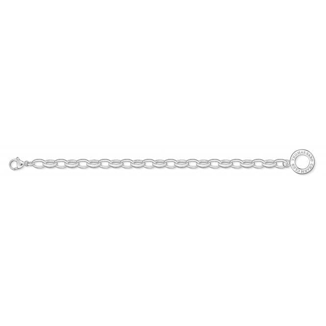 Thomas Sabo Sterling Silver Large Link Charm Bracelet X0032 - 001 - 12Thomas Sabo Charm ClubX0032 - 001 - 12 - S