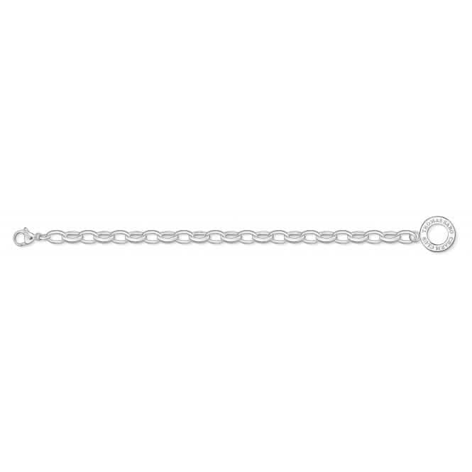 Thomas Sabo Sterling Silver Large Link Charm Bracelet X0032 - 001 - 12Thomas Sabo Charm ClubX0032 - 001 - 12 - S