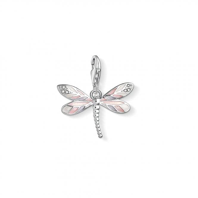 Thomas Sabo Sterling Silver Pink Enamel Dragonfly Charm 1516 - 041 - 9Thomas Sabo Charm Club1516 - 041 - 9