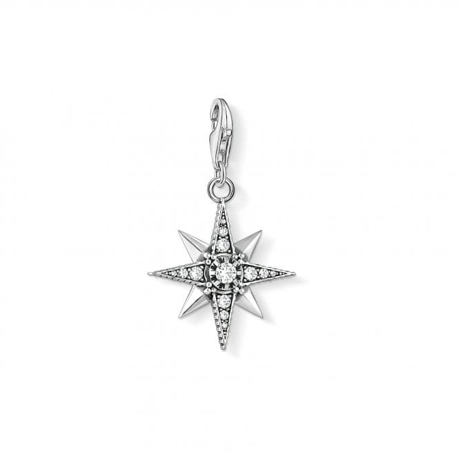 Thomas Sabo Sterling Silver Royalty Zirconia Star Charm 1756 - 643 - 14Thomas Sabo Charm Club1756 - 643 - 14