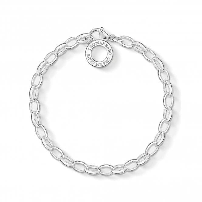 Thomas Sabo Sterling Silver Small Link Charm Bracelet X0031 - 001 - 12Thomas Sabo Charm ClubX0031 - 001 - 12 - S