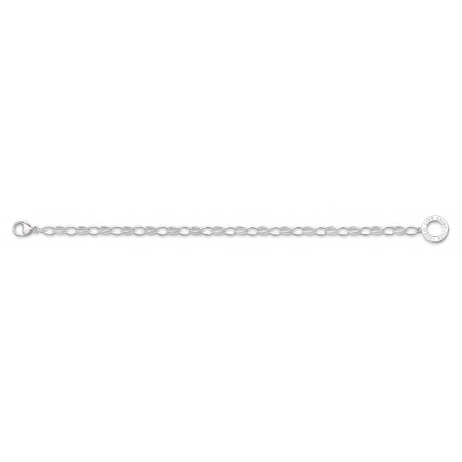 Thomas Sabo Sterling Silver Small Link Charm Bracelet X0031 - 001 - 12Thomas Sabo Charm ClubX0031 - 001 - 12 - S