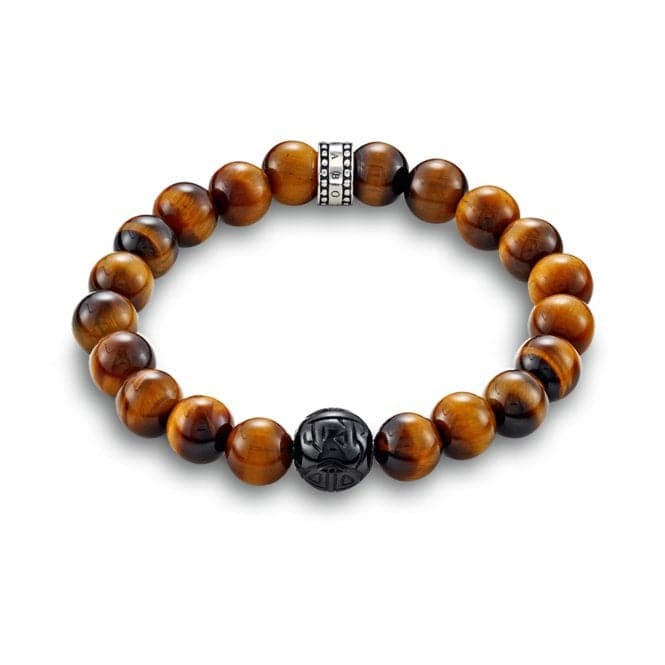 Thomas Sabo Tigers Eye Brown Bracelet A1408 - 806 - 2Thomas Sabo Sterling SilverA1408 - 806 - 2 - L17,5