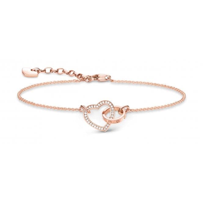 Thomas Sabo Together Forever Heart Bracelet A1730 - 416 - 14 - L19vThomas Sabo Sterling SilverA1730 - 416 - 14 - L19v