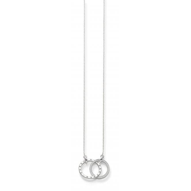 Thomas Sabo Together Forever Necklace KE1489 - 051 - 14 - L60vThomas Sabo Sterling SilverKE1489 - 051 - 14 - L60v