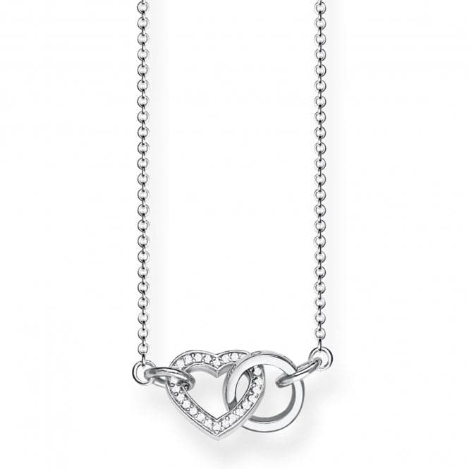 Thomas Sabo Together Heart Small Necklace KE1643 - 051 - 14Thomas Sabo Sterling SilverKE1643 - 051 - 14