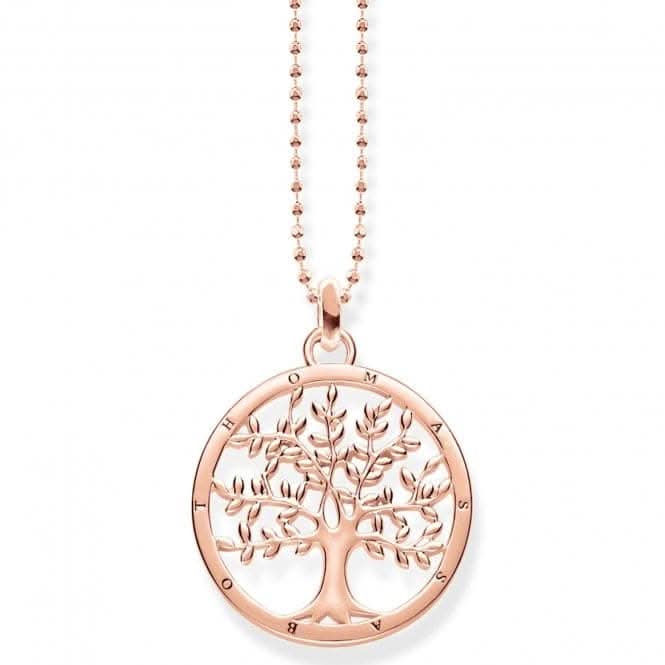 Thomas Sabo Tree of Love Rose Gold Plated Necklace KE1660 - 415 - 40 - L45vThomas Sabo Sterling SilverKE1660 - 415 - 40 - L45v
