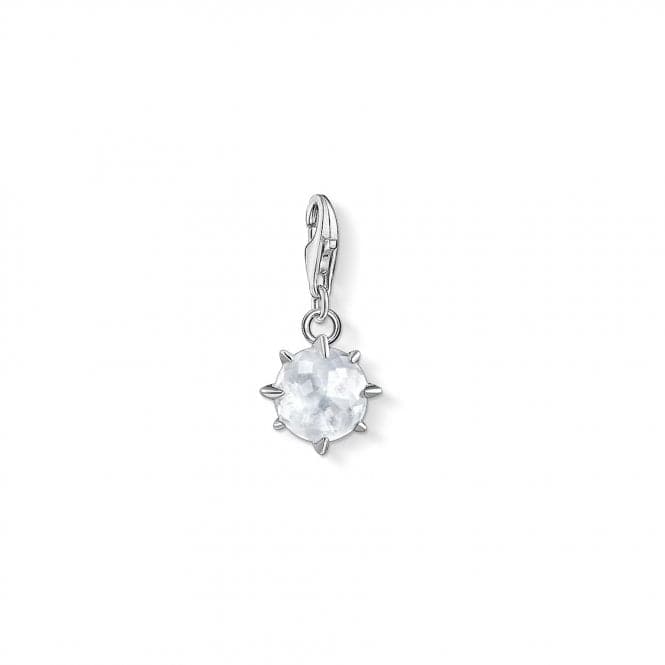 Thomas Sabo White Rock Crystal April Birthstone Charm 1790 - 197 - 14Thomas Sabo Charm Club1790 - 197 - 14