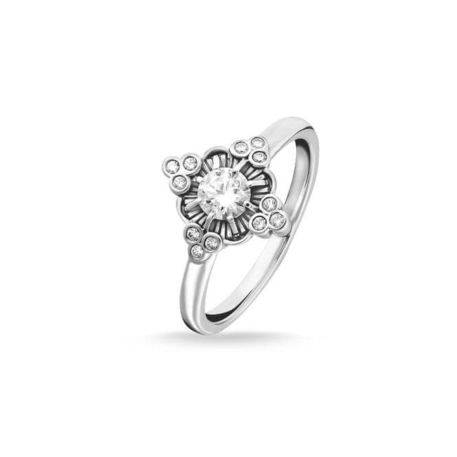 Thomas Sabo White Royalty Ring TR2221 - 643 - 14Thomas Sabo Sterling SilverTR2221 - 643 - 14 - 48