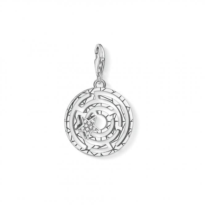 Thomas Sabo White Silver Maze Charm 1823 - 643 - 14Thomas Sabo Charm Club1823 - 643 - 14